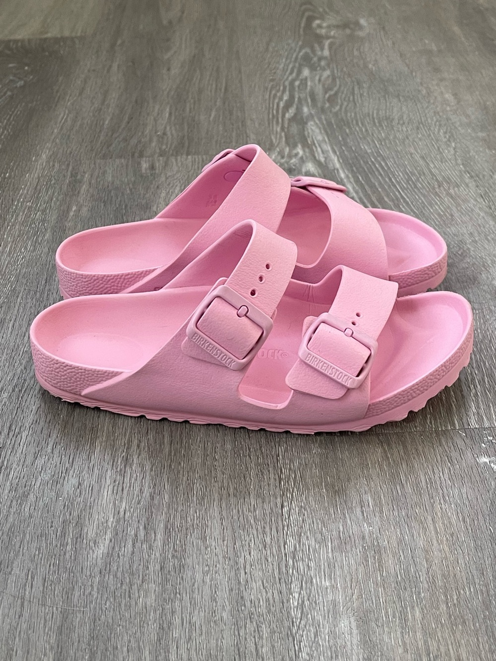 Birkenstock Pink EVA Arizona Sandals Size 38 (US 7)